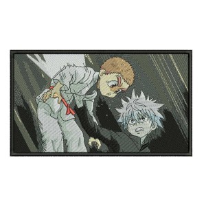 Killua zoldyck Rectangle Embroidery Design 4 Sizes