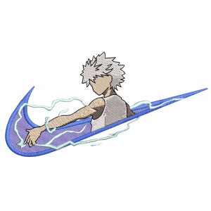 Swoosh Electricity x Killua Embroidery Design 3 Sizes