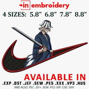 Swoosh x Kisuke Embroidery Design 4 Sizes