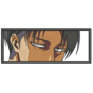 LEVI ACKERMAN AOT Anime Embroidery Design 5 Sizes