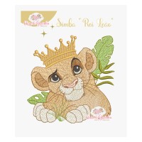 Lion King Majesty Embroidery Designs 7 Sizes
