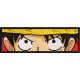 Luffy Eyes Embroidery Design 3 Sizes