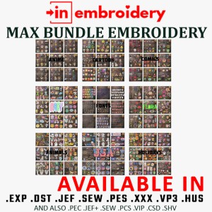 MAX BUNDLE EMBROIDERY Designs Ultimate Pack MAX BUNDLE EMBROIDERY Designs Ultimate Pack