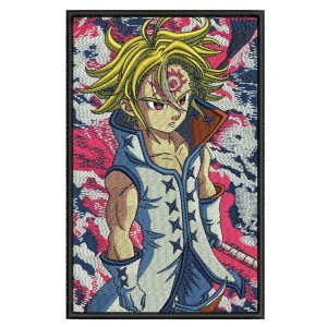 Meliodas Boxed Embroidery Design 4 Sizes