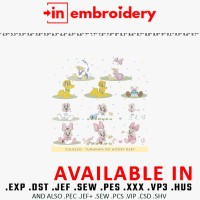Mickey Mouse Baby Embroidery Designs 36 Sizes