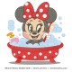 Minnie Mouse Bubble Bath Embroidery Design 6 Sizes