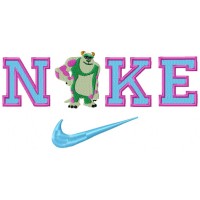 Monster Embroidery Design 3 Sizes