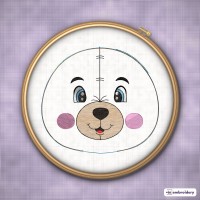 In the Hoop Baby Lovey Rattle Embroidery Patterns – Kitten & Teddy
