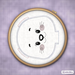 In the Hoop Kitten Plush Toy Embroidery Pattern – 10 Kittens