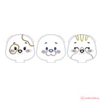 In the Hoop Kitten Plush Toy Embroidery Pattern – 10 Kittens