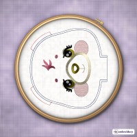 In the Hoop Honey Bear Plush & Lovey Embroidery Pattern