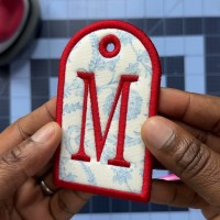 In the Hoop 3D Puff Bag Tag Embroidery Designs – 7 Shapes, 5 Sizes
