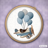 Little Aviator Airplane Alphabet & Embroidery Designs Collection