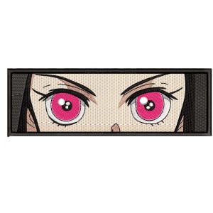 Nezuko Eyes Embroidery Design 3 Sizes