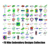 +76 Nike Embroidery Designs Collection