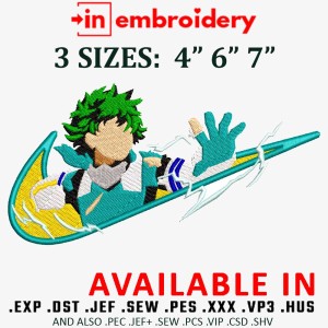 DEKU SWOOCH Embroidery Design 3 Sizes