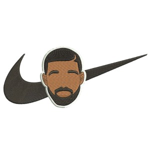 Swoosh x Drake Embroidery Design 4 Sizes