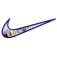 Swoosh x Gojo Blue Eyes Embroidery Design 3 Sizes