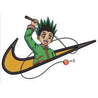 Swoosh x Gon Embroidery Design 3 Sizes
