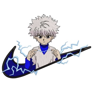 Swoosh x Killua Embroidery Design 3 Sizes