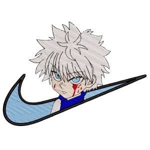 Swoosh x Killua Embroidery Design 3 Sizes