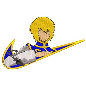 Swoosh x Kurapika Embroidery Design 3 Sizes