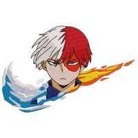 Swoosh x Todoroki Embroidery Design 3 Sizes