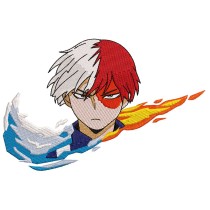 Swoosh x Todoroki Embroidery Design 3 Sizes