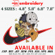 Swoosh x OBITO Embroidery Design 4 Sizes