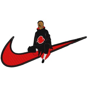 Swoosh x Obito Embroidery Design 3 Sizes