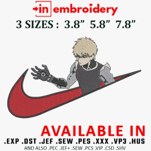 Swoosh x Genos Embroidery Design 3 Sizes