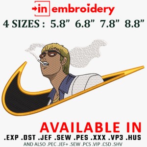 Swoosh x TEACHER ONIZUKA Embroidery Design 4 Sizes