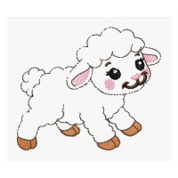 Playful Animals Hoop Embroidery Designs 9 Sizes
