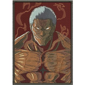 Reiner Angry Embroidery Design 4 Sizes