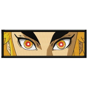 Rengoku Eyes Embroidery Design 3 Sizes