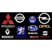 +69 Popular Car Logos Embroidery Designs Pack