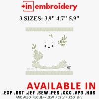 Safari Scenery Embroidery Designs 3 Sizes