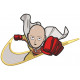 Swoosh x One Punch Man Embroidery Design 5 Sizes