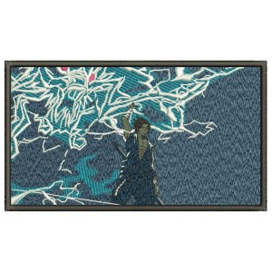 Sasuke Rectangle Embroidery Design 4 Sizes