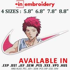 SEIJURO AKASHI Embroidery Design 4 Sizes