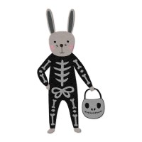 Skeleton Costume Bunny Embroidery Design – 1 Size