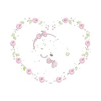 Sleeping Girl Variant Embroidery Design 5 Sizes