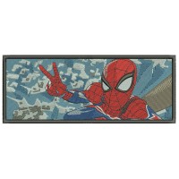 Spiderman Rectangle Embroidery Design 4 Sizes