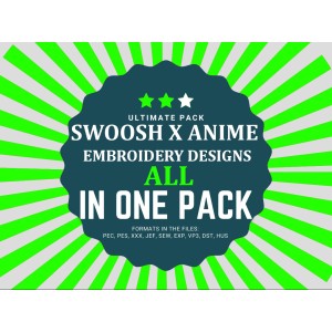 ENTIRE WEBSITE SWOOSH x ANIME EMBROIDERY PACK