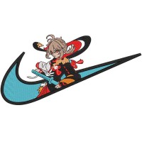 Swoosh x Kazuha Embroidery Design 5 Sizes