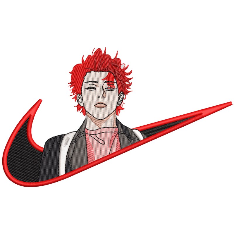 Swoosh x Diluc Embroidery Design 4 Sizes
