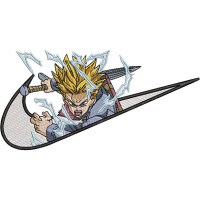 Swoosh x Trunks Embroidery Design 3 Sizes