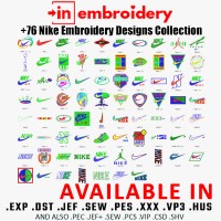 +76 Nike Embroidery Designs Collection