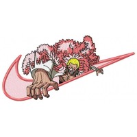 SWOOSH X DOFLAMINGO Embroidery Design 4 Sizes
