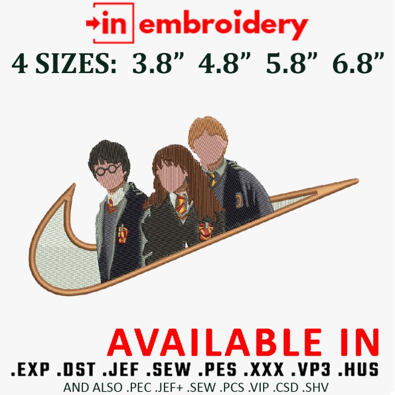 Swoosh x HarryPotters Embroidery 4 Sizes